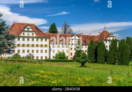 Germany, Baden-Württemberg, Lake Constance, Salem, Salem Castle Stock Photo