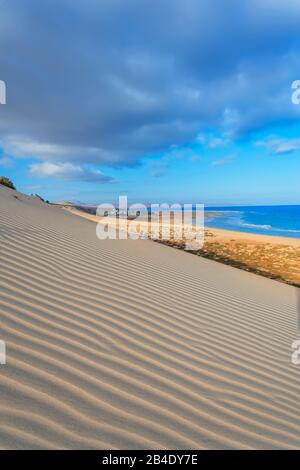 Sotavento Beach, jandia Peninsula, Fuerteventura, Canary Islands, Spain, Europe Stock Photo