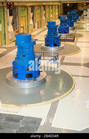 Manapouri Underground Power Station, Fiordland National Park, Doubtful Sound, South Island, Southland, New Zealand, Australasia Stock Photo