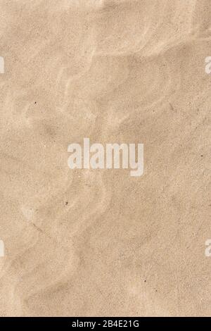 Europe, Germany, Lower Saxony, Otterndorf, sand structures at low tide in the Wadden Sea National Park, Stock Photo