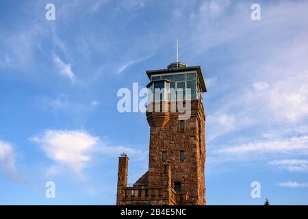 Germany, Baden-Württemberg, Black Forest, the Hornisgrindeturm on the Hornisgrinde, highest mountain in the Northern Black Forest (1163 m). Stock Photo