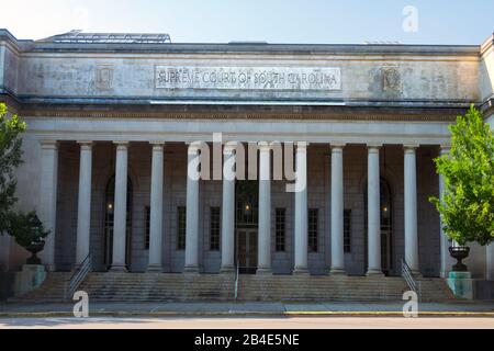 Supreme Court at Columbia South Carolina Buildings Statues and Stock ...