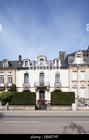 Historic residential buildings, Esch an der Alzette, Luxembourg, Europe Stock Photo