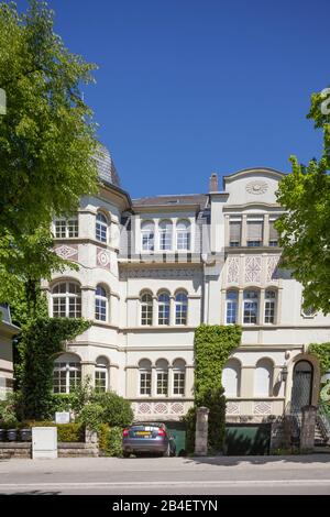 Historic residential building, Esch an der Alzette, Luxembourg, Europe Stock Photo