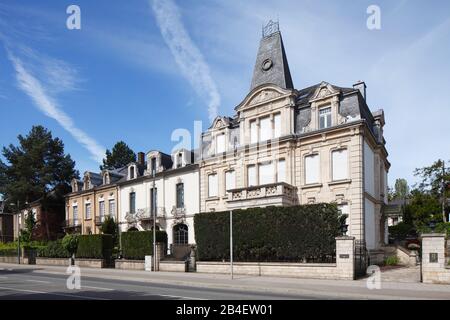 Historic residential buildings, Esch an der Alzette, Luxembourg, Europe Stock Photo