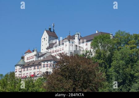 Hohenaschau Castle, Aschau im Chiemgau, Upper Bavaria, Bavaria, Germany, Europe Stock Photo