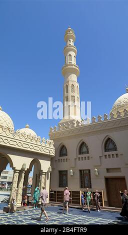 Aldahaar Moschee, Hurghada, Aegypten Stock Photo
