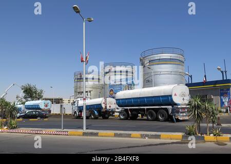 Misr, Tankstelle, Hurghada, Aegypten / Ägypten Stock Photo