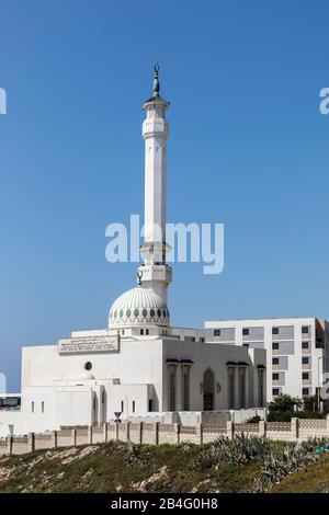 King Fahad Bin Abdulaziz Al Saud mosque, Europa Point, Gibraltar Stock Photo