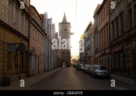 Europe, Poland, Nysa County, Opole Voivodeship, Paczkow / Patschkau, town hall and city center