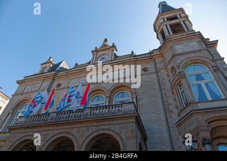 Luxembourg, Cercle Municipal on the Place d'Armes, Luxembourg City Stock Photo