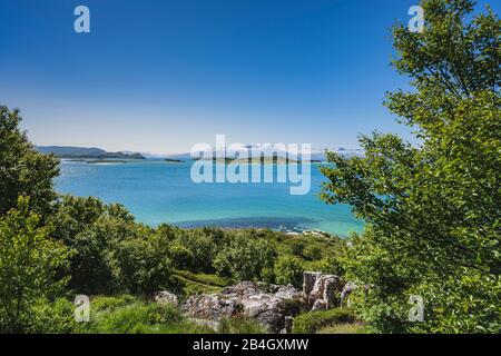 Island Sommarøy, Norway, Scandinavia, Europe, landscape Stock Photo