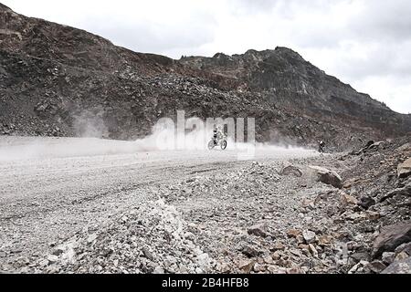 Erzbergrodeo in iron ore Stock Photo