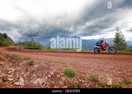 Erzbergrodeo in iron ore Stock Photo