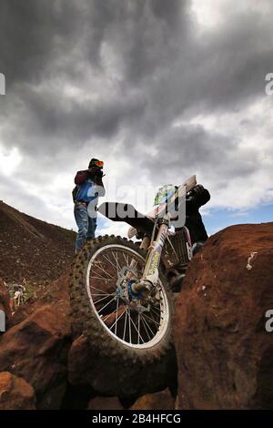 Erzbergrodeo in iron ore Stock Photo