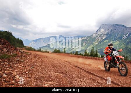 Erzbergrodeo in iron ore Stock Photo