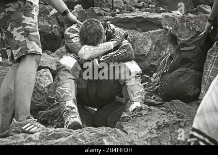 Erzbergrodeo in iron ore Stock Photo