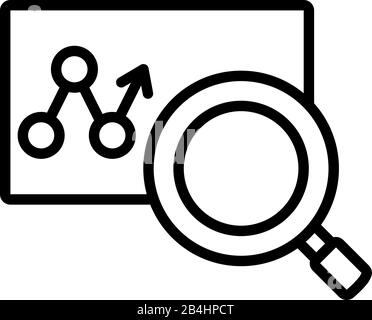 magnifying glass on white background vector illustration design Stock Vector