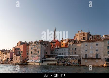 Kroatien, Istrien, Rovinj, Altstadt von Rovinj, Küstenstadt auf der Halbinsel Istrien in Kroatien. Stock Photo