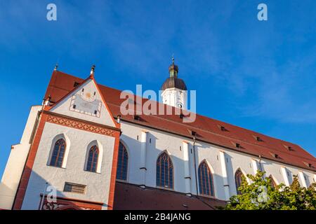 Parish Church of the Assumption, Landsberg am Lech, Bavaria, Germany, Europe Stock Photo