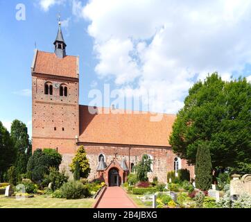 Sankt-Johannes-Kirche, Bad Zwischenahn, Lower Saxony, Germany, Europe Stock Photo