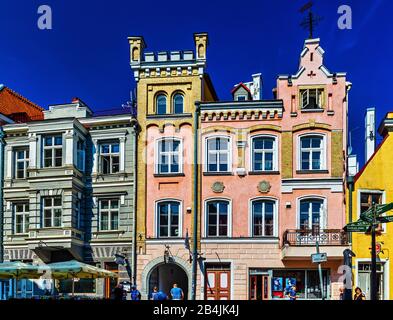 Estonia, Harju County, Tallinn, Old Town Stock Photo