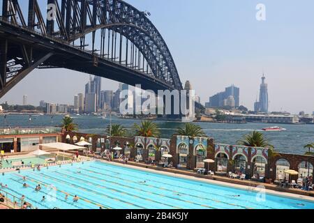 North Sydney Olympic Pool, Australia Stock Photo