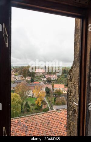 Germany, Saxony-Anhalt, Hundisburg, view of St. Andrew's Church, Hundisburg. Stock Photo