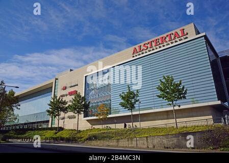 Europe, Germany, Hamburg, Poppenbüttel, AEZ, Alstertal shopping center, facade, Stock Photo