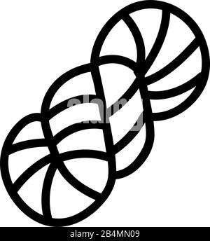 sharp knot icon vector outline illustration Stock Vector Image & Art ...