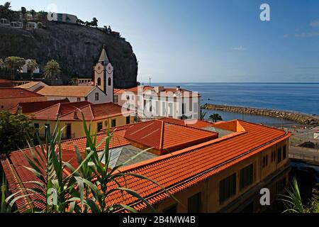 Historic center of Ponta do Sol, Madeira, Portugal Stock Photo