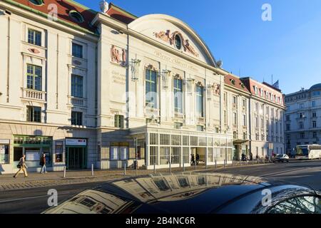 Vienna, concert hall Konzerthaus in Austria, Wien, 01. district, Old Town Stock Photo