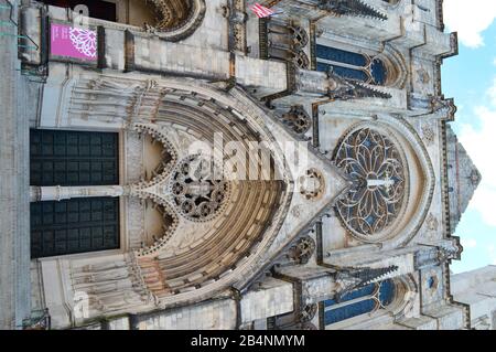 Cathedral, Saint John the Divine is the cathedral of the Episcopal Diocese of New York, Morningside Heights, Manhattan, New York City Stock Photo