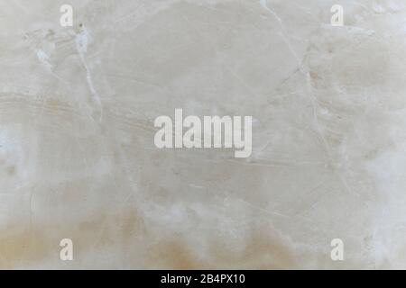 Natural beige polished marble with sharp and blurry stripes.  Stock Photo