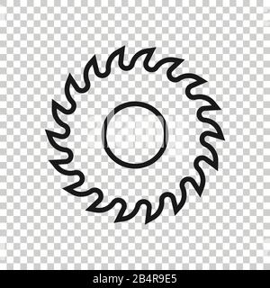 Rotary cutter linear icon. Thin line illustration. Patchwork knife ...