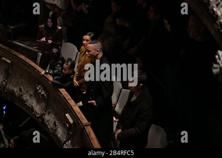 Kanye West Sunday Service showduring Paris Fashion Week fallwinter 20-21 Stock Photo
