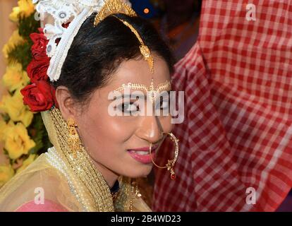 Bengali Wedding Ceremony Stock Photo