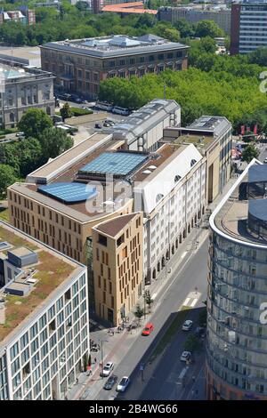 Bundesministerium, für Umwelt, Naturschutz, Bau und Reaktorsicherheit, Stresemannstrasse, Potsdamer Platz, Tiergarten, Mitte, Berlin, Deutschland Stock Photo