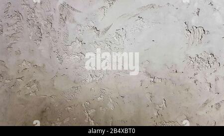 Gray abstract background. Beautiful gray textured stucco on the wall. Background from gray stucco Stock Photo
