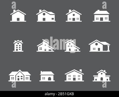 Home Vector Icons Stock Vector