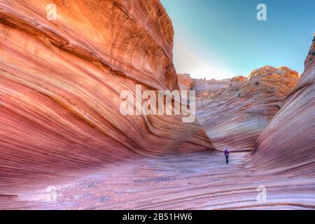 One of the best day hikes in North America. The so called Wave is