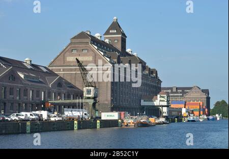 Lagerhaus, Westhafen, Moabit, Berlin, Deutschland Stock Photo