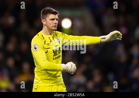 Burnley, UK. 07th Mar, 2020. Nick Pope of Burnley during the Premier League match between Burnley and Tottenham Hotspur at Turf Moor on March 7th 2020 in Burnley, England. (Photo by Daniel Chesterton/phcimages.com) Credit: PHC Images/Alamy Live News Stock Photo