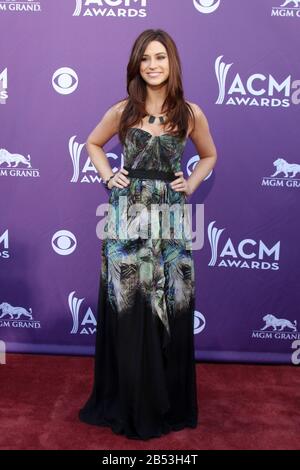 April 1, 2012, Las Vegas, NV, USA: LOS ANGELES - APR 1:  Rachel Reinert at the 47th Annual Academy Of Country Music Awards at the MGM Garden Arena on April 1, 2012 in Las Vegas, NV (Credit Image: © Kay Blake/ZUMA Wire) Stock Photo