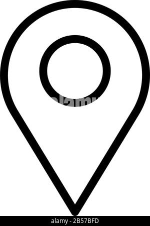 geolocation tag on white background vector illustration design Stock Vector