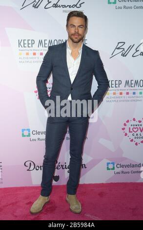 Las Vegas, NV, USA. 7th Mar, 2020. Derek Hough at arrivals for Keep Memory Alive Honors 24th Annual Power of Love Gala, MGM Grand Garden Arena, Las Vegas, NV March 7, 2020. Credit: MORA/Everett Collection/Alamy Live News Stock Photo