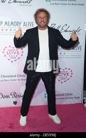 Las Vegas, NV, USA. 7th Mar, 2020. Sammy Hagar at arrivals for Keep Memory Alive Honors 24th Annual Power of Love Gala, MGM Grand Garden Arena, Las Vegas, NV March 7, 2020. Credit: MORA/Everett Collection/Alamy Live News Stock Photo