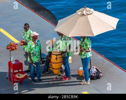 Caribbean Band on Pier