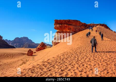 Wadi Rum desert - Top 5 sand dunes in Wadi Rum