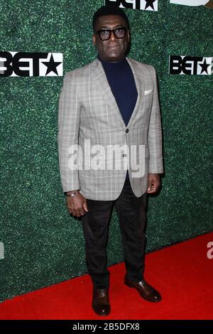 Burbank, United States. 07th Mar, 2020. BURBANK, LOS ANGELES, CALIFORNIA, USA - MARCH 07: Kwame Boakye arrives at The Diaspora Dialogues' 3rd Annual International Women Of Power Luncheon held at the Arbat Banquet Hall on March 7, 2020 in Burbank, Los Angeles, California, United States. (Photo by Xavier Collin/Image Press Agency) Credit: Image Press Agency/Alamy Live News Stock Photo